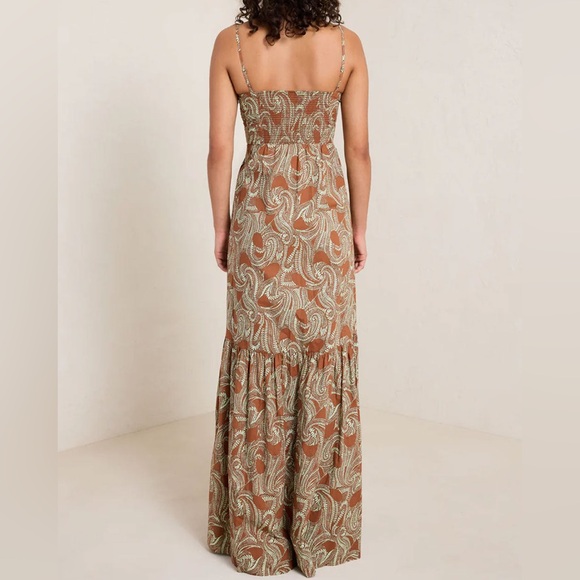 A.L.C. Cognac and Green Laura Dress - Picture 3 of 4